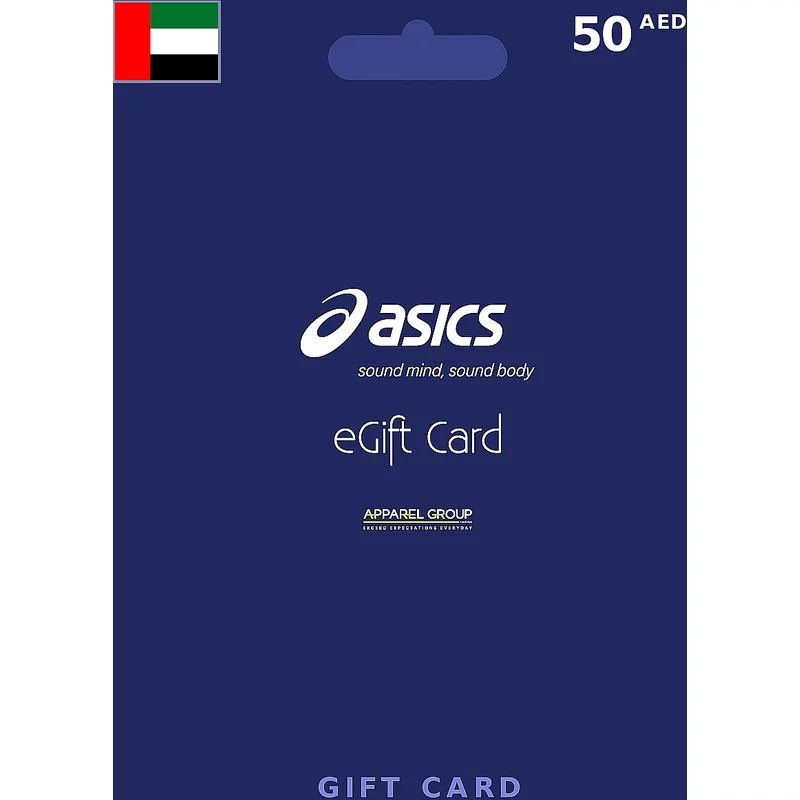 Buy Asics Gift Card 50 AED UNITED ARAB EMIRATES - Instant Delivery | Aussui