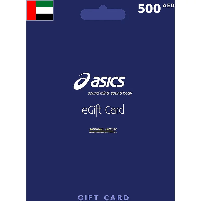 Buy Asics Gift Card 500 AED UNITED ARAB EMIRATES - Instant Delivery | Aussui