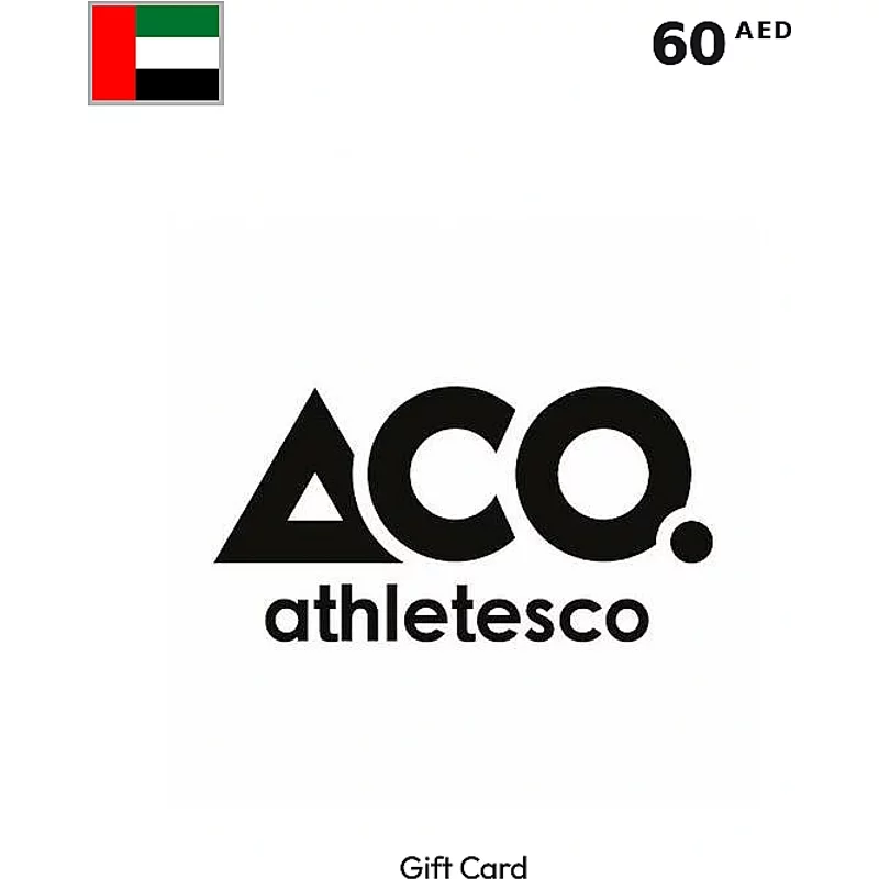 Buy Athelete's CO Gift Card 60 AED UNITED ARAB EMIRATES - Instant Delivery | Aussui