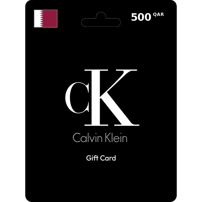 Calvin Klein Gift Card 500 QAR (Qatar) – Code | Aussui