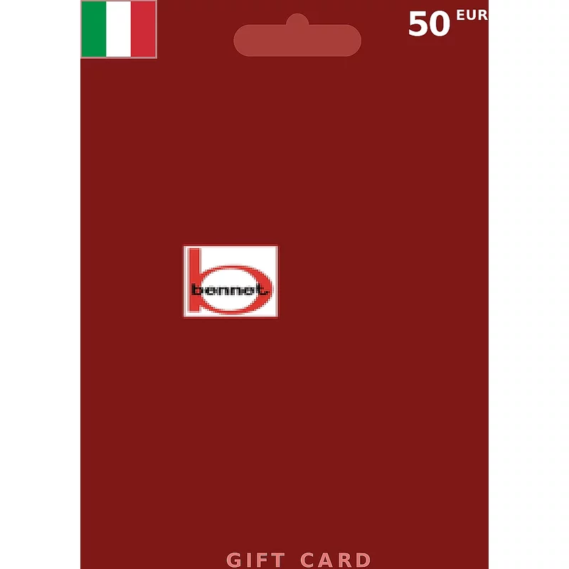 Buy Bennet Gift Card 50 EUR ITALY - Instant Delivery | Aussui