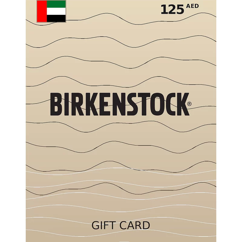 Buy BIRKENSTOCK Gift Card 125 AED UNITED ARAB EMIRATES - Instant Delivery | Aussui