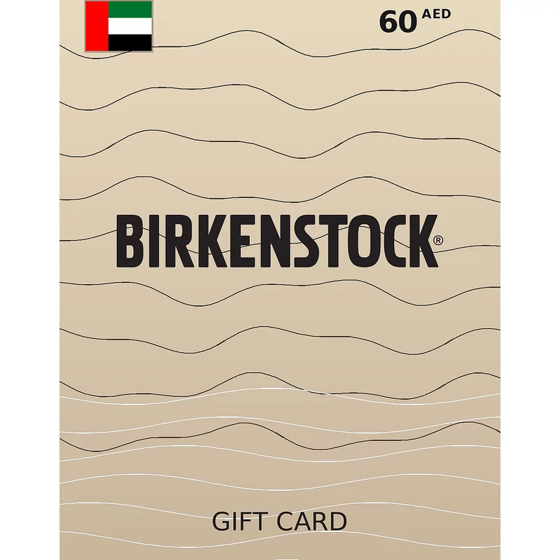 Buy BIRKENSTOCK Gift Card 60 AED UNITED ARAB EMIRATES - Instant Delivery | Aussui