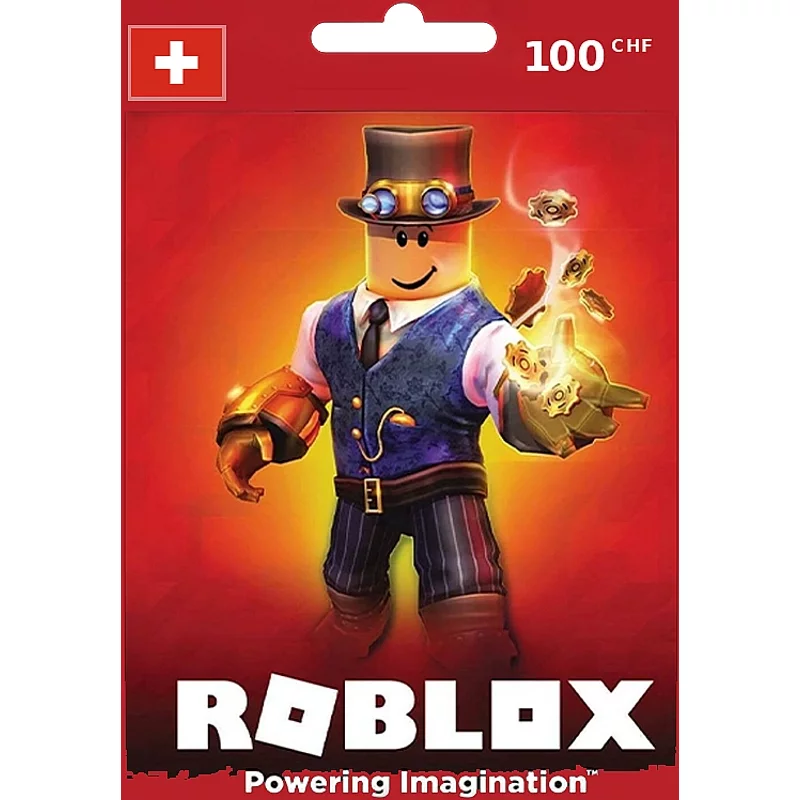 Roblox Gift Card 100 CHF (Switzerland) – Code | Aussui