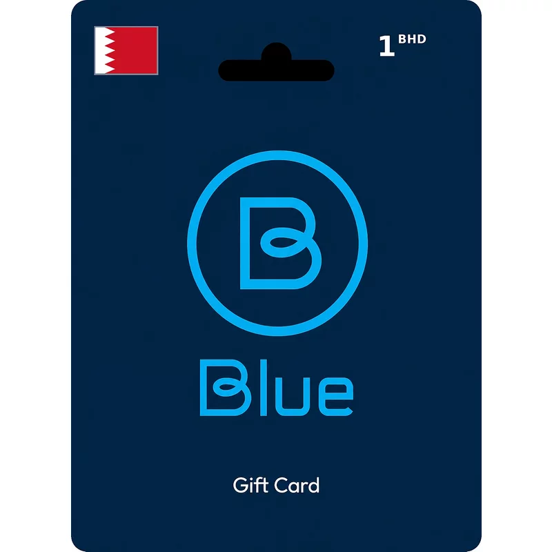 Buy Blue Prepaid Gift Card 1 BHD BAHRAIN - Instant Delivery | Aussui