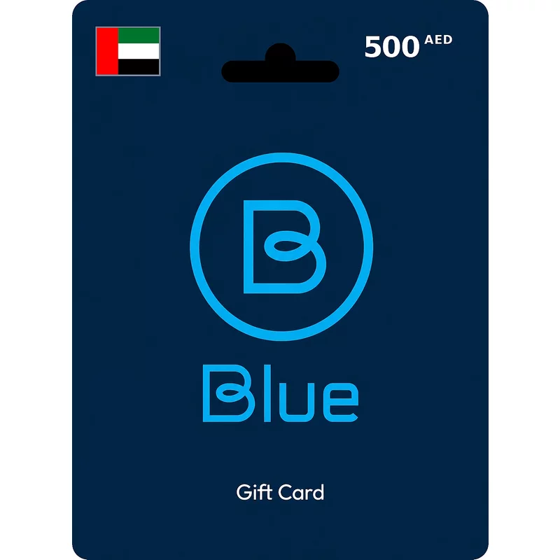 Buy Blue Prepaid Card Gift Card 500 AED UNITED ARAB EMIRATES - Instant Delivery | Aussui