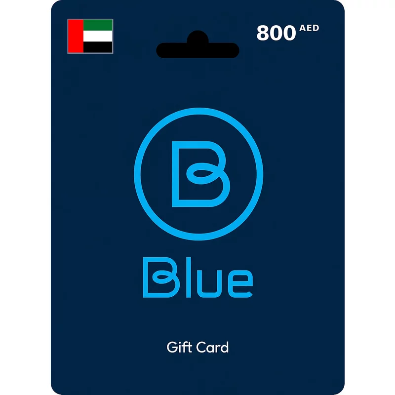 Buy Blue Prepaid Card Gift Card 800 AED UNITED ARAB EMIRATES - Instant Delivery | Aussui
