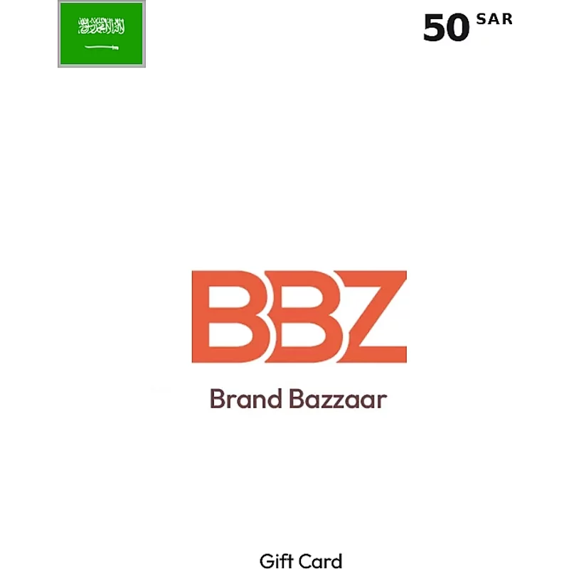 Buy Brand Bazzaar Gift Card 50 SAR SAUDI ARABIA - Instant Delivery | Aussui