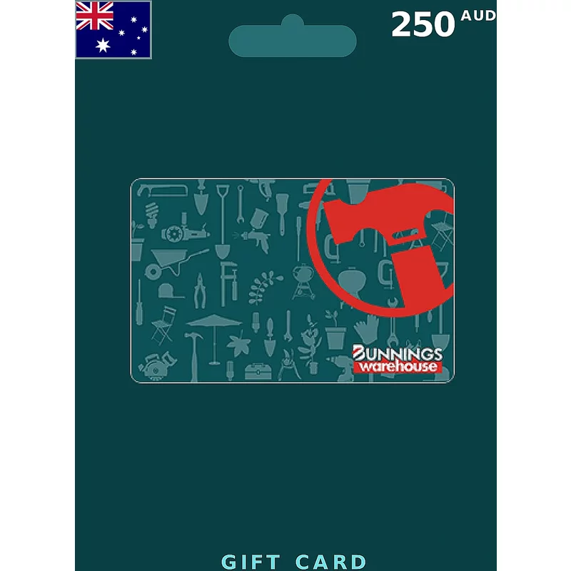 Buy Bunnings Warehouse Gift Card 250 AUD AUSTRALIA - Instant Delivery | Aussui