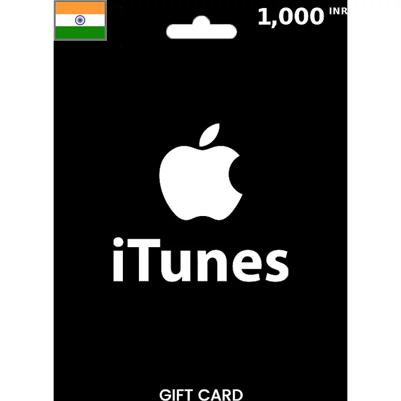Apple iTunes Gift Card 1000 INR (India) – Code | Aussui