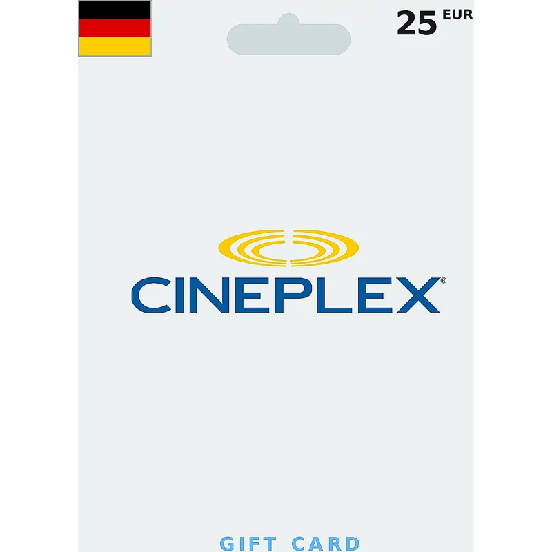 Buy Cineplex Gift Card 25 EUR GERMANY - Instant Delivery | Aussui