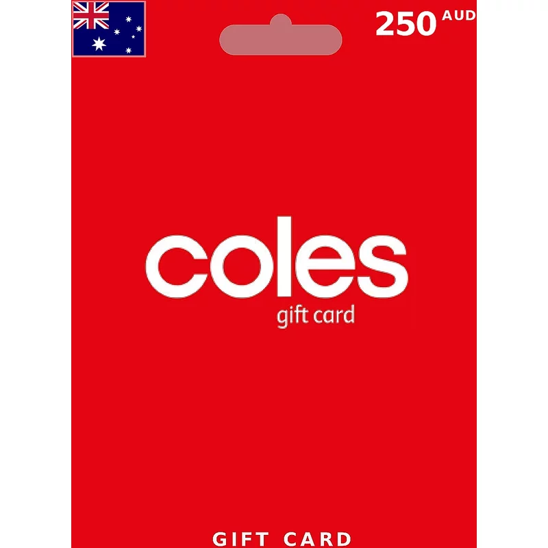 Buy Coles Gift Card 250 AUD AUSTRALIA - Instant Delivery | Aussui