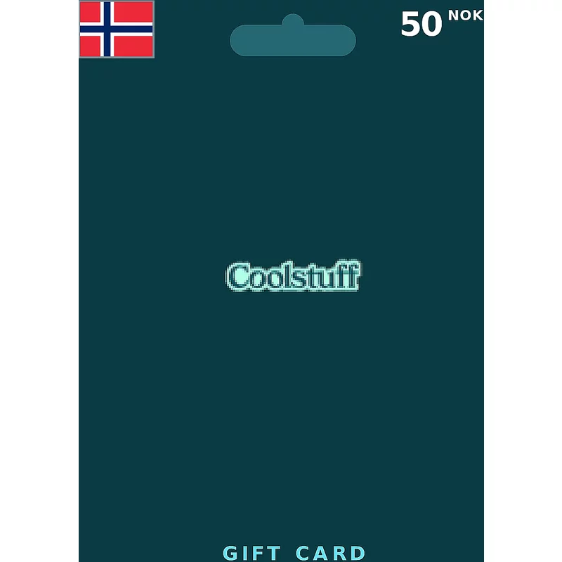 Buy Coolstuff Gift Card 50 NOK NORWAY - Instant Delivery | Aussui