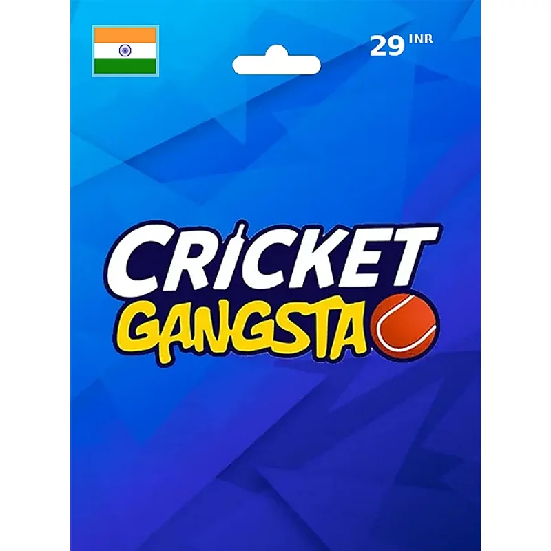 Cricket Gangsta Gift Card 29 INR (India) – Code | Aussui