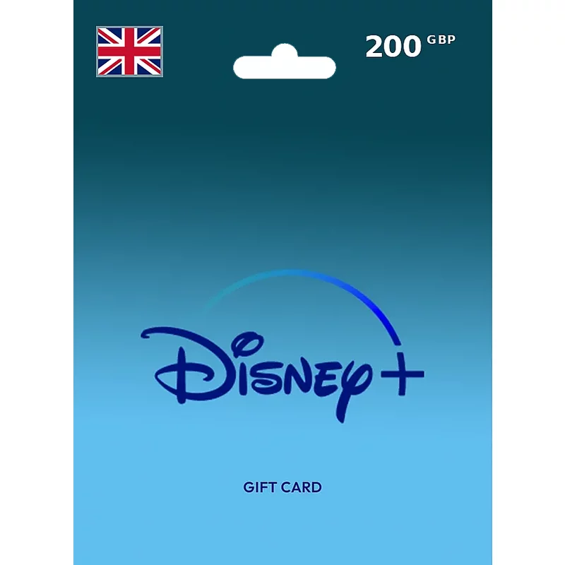 Buy Disney + Gift Card 200 GBP UNITED KINGDOM - Instant Delivery | Aussui