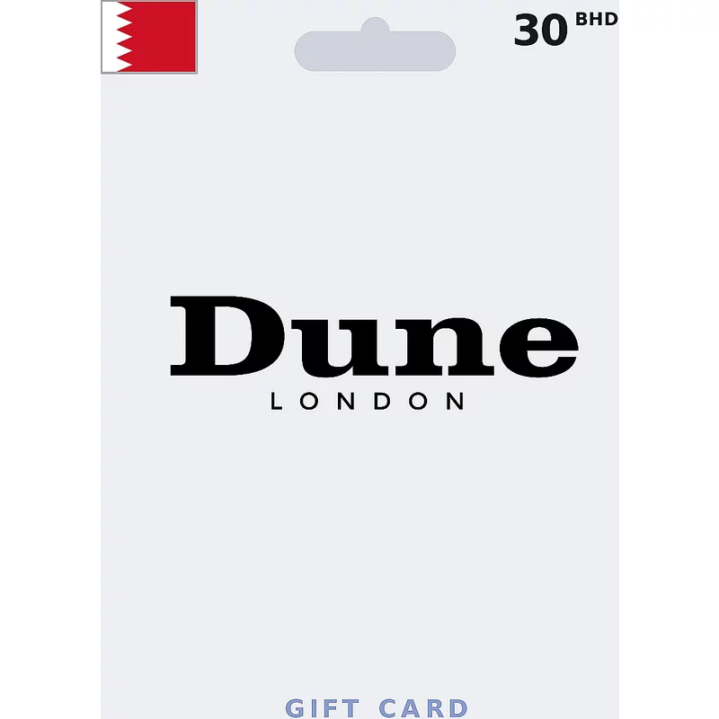 Buy Dune London Gift Card 30 BHD BAHRAIN - Instant Delivery | Aussui