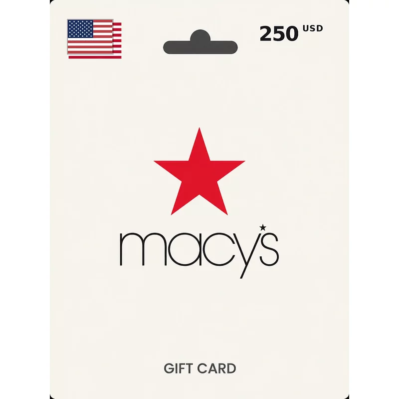 Buy Macy's Gift Card 250 USD UNITED STATES - Instant Delivery | Aussui