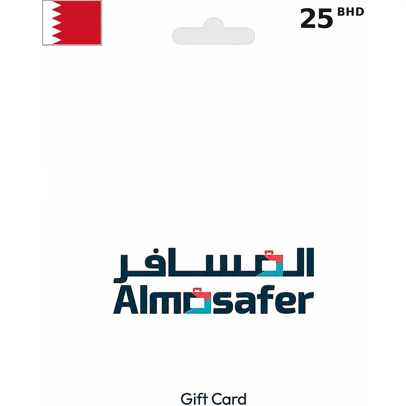 Buy Almosafer Gift Card 25 BHD BAHRAIN - Instant Delivery | Aussui