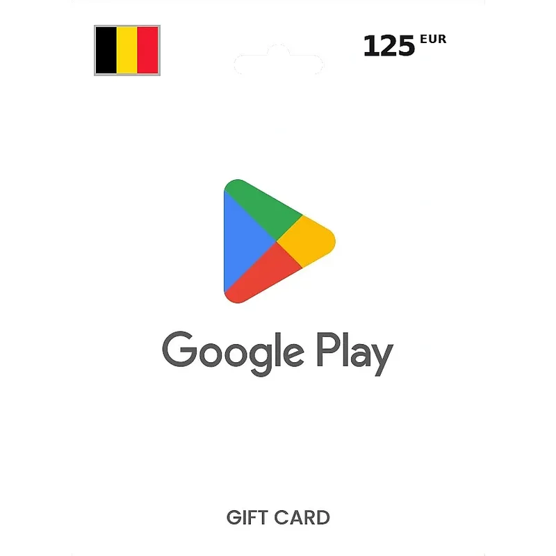 Buy Google Play Gift Card 125 EUR BELGIUM - Instant Delivery | Aussui