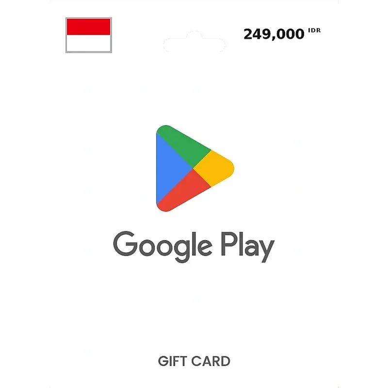 Buy Google Play Gift Card 249000 IDR INDONESIA - Instant Delivery | Aussui