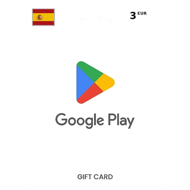 Buy Google Play Gift Card 3 EUR SPAIN - Instant Delivery | Aussui