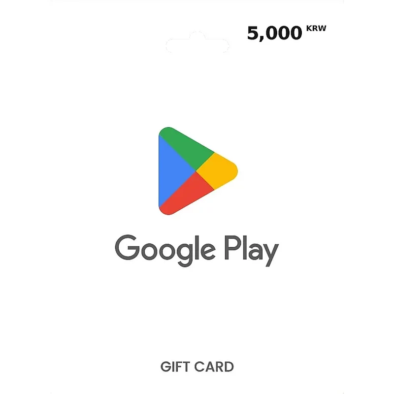 Buy Google Play Gift Card 5000 KRW KOREA - Instant Delivery | Aussui