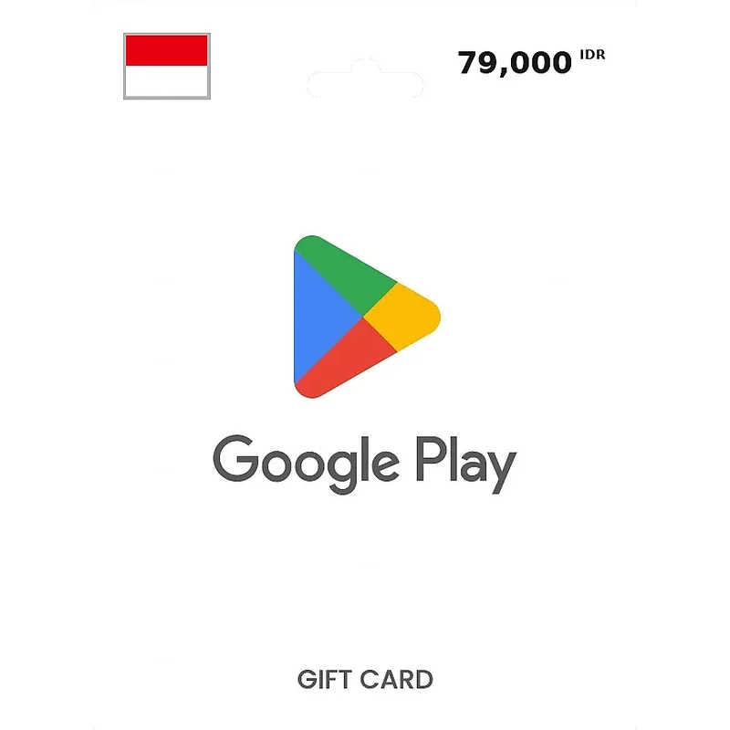 Buy Google Play Gift Card 79000 IDR INDONESIA - Instant Delivery | Aussui