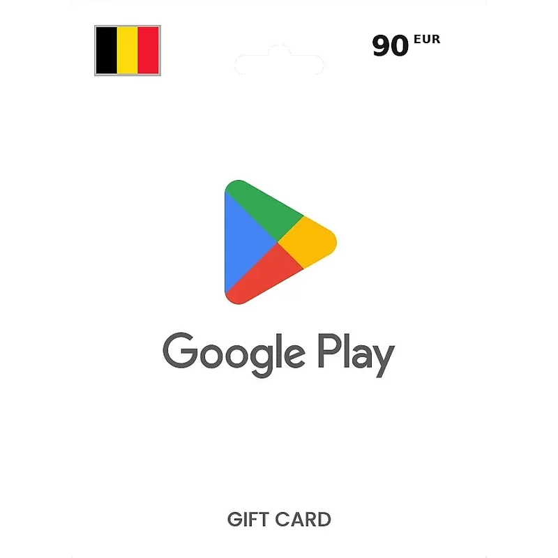 Buy Google Play Gift Card 90 EUR BELGIUM - Instant Delivery | Aussui