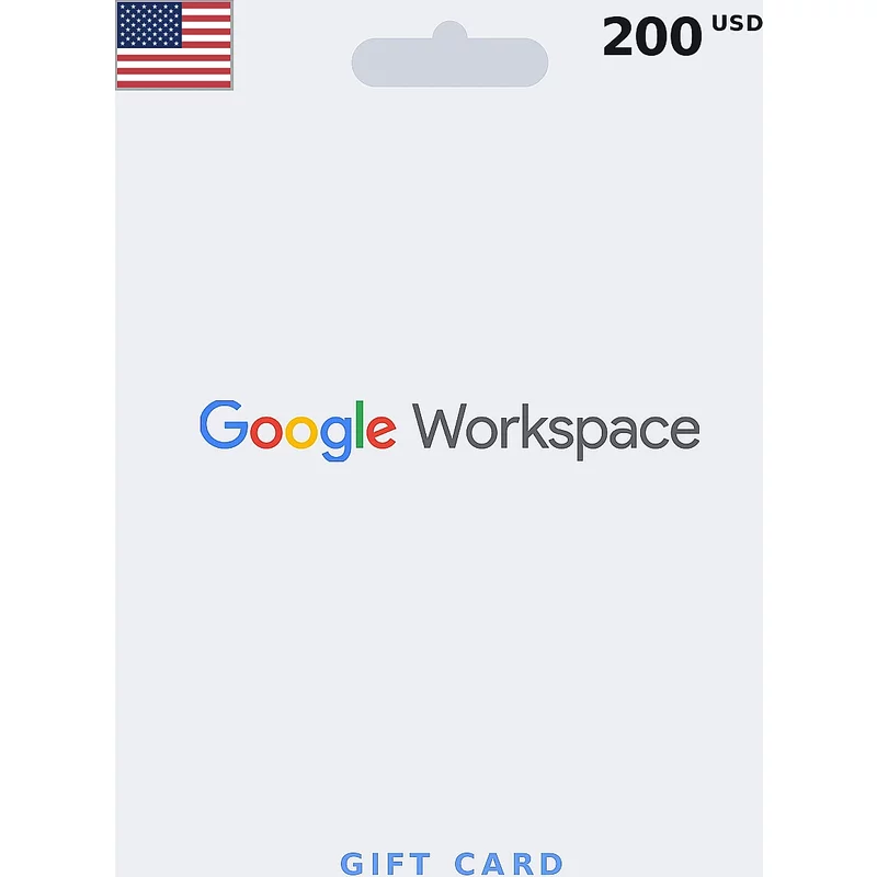 Buy Google Workspace Gift Card 200 USD UNITED STATES - Instant Delivery | Aussui