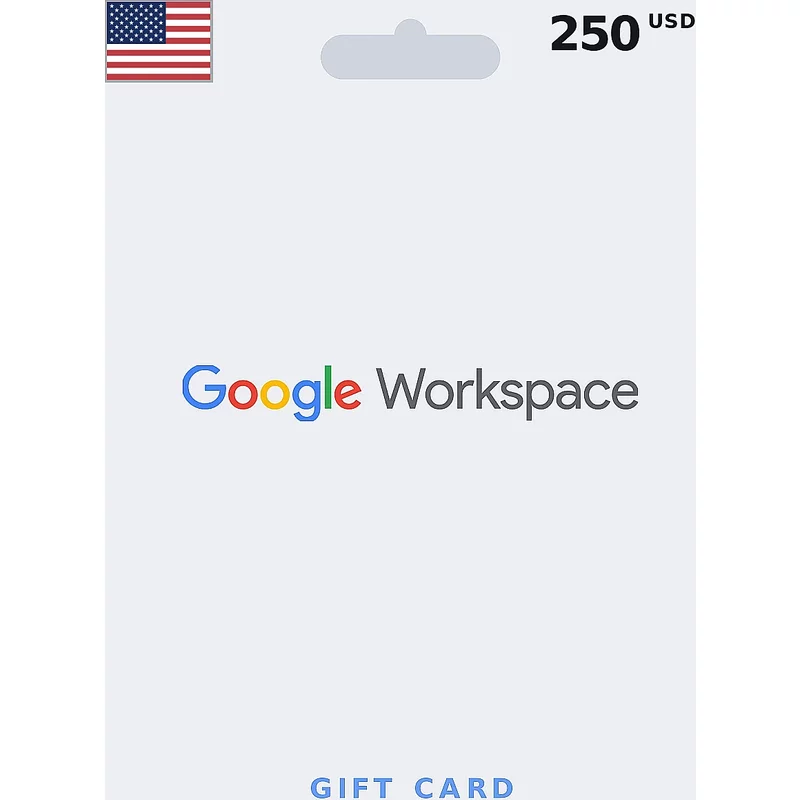Buy Google Workspace Gift Card 250 USD UNITED STATES - Instant Delivery | Aussui