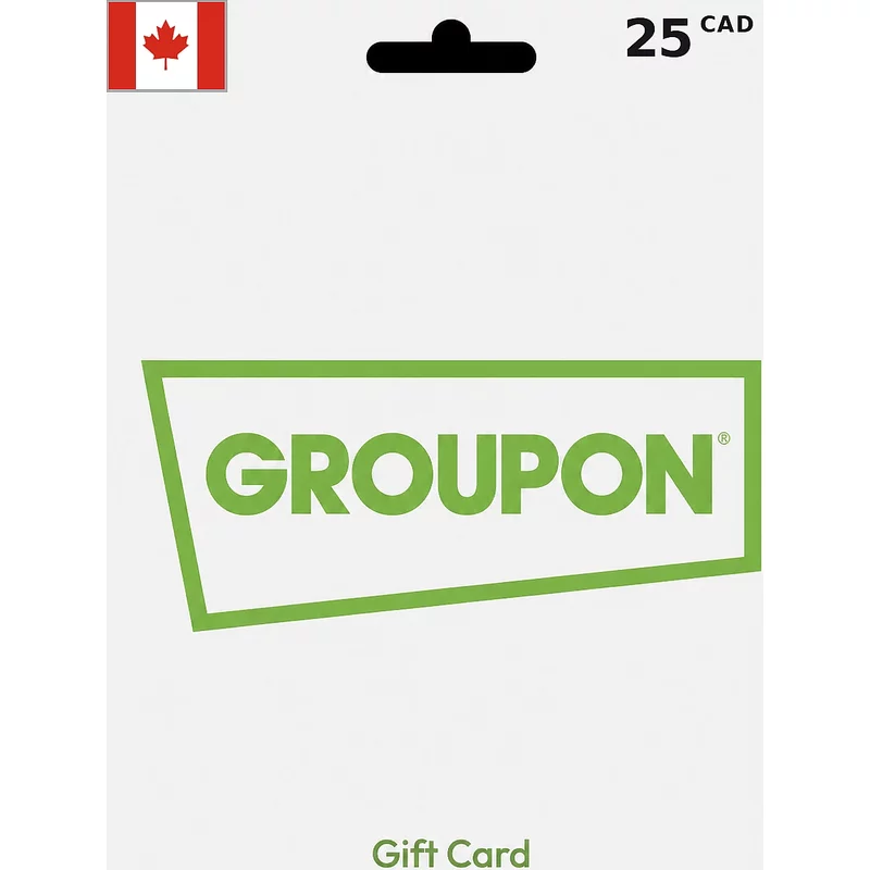 Buy Groupon Gift Card 25 CAD CANADA - Instant Delivery | Aussui