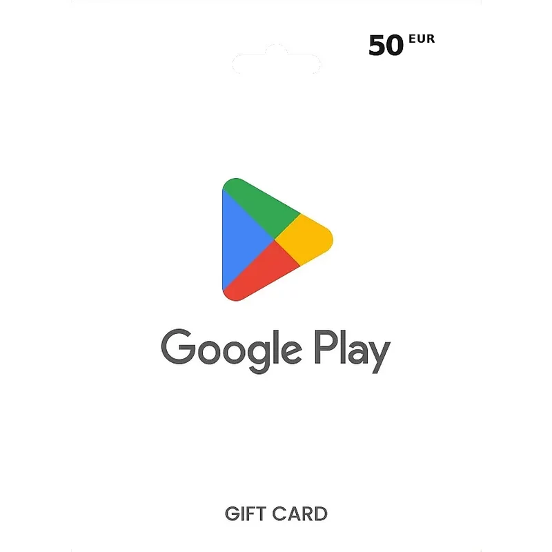 Google Play Gift Card 50 EUR (Europe) – Code | Aussui