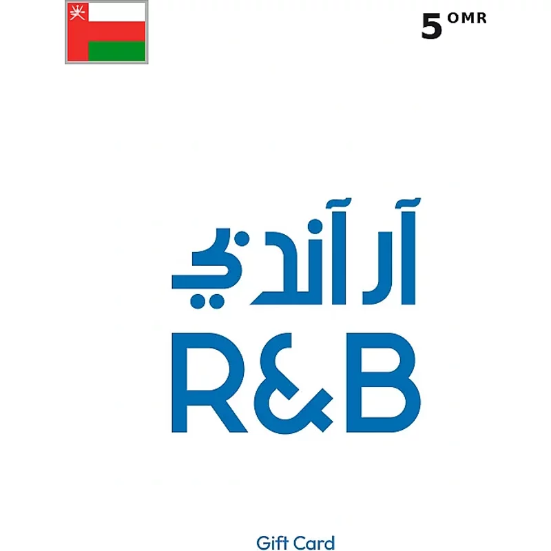 Buy R&B Gift Card 5 OMR OMAN - Instant Delivery | Aussui