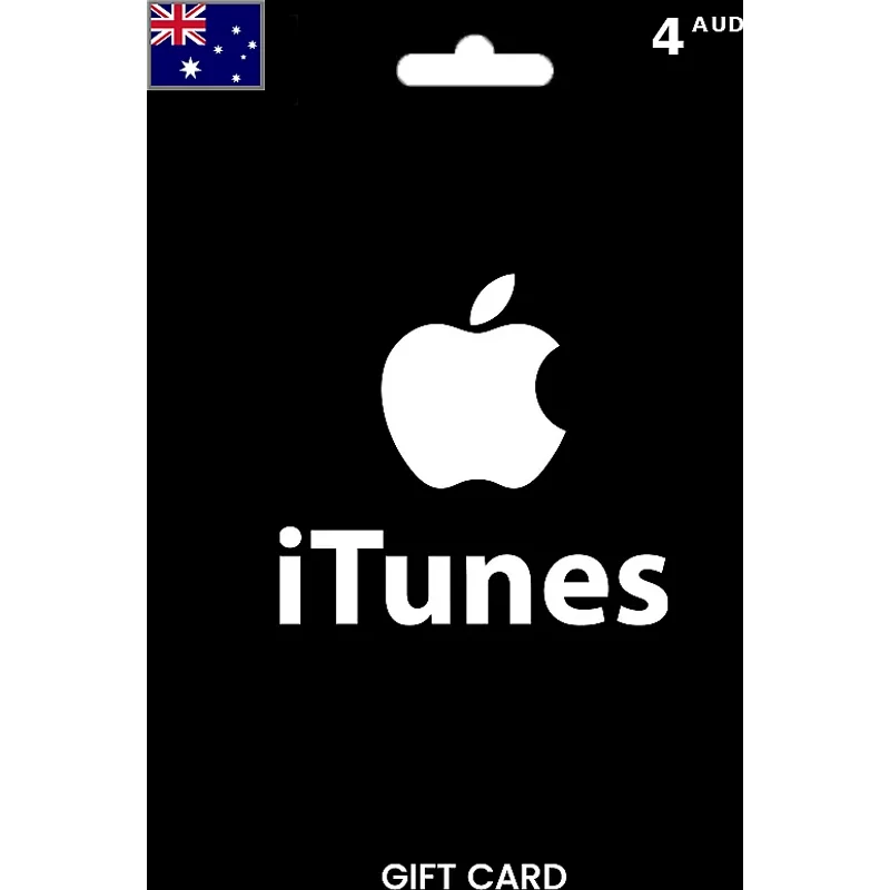 Apple iTunes Gift Card 4 AUD (Australia) – Code | Aussui
