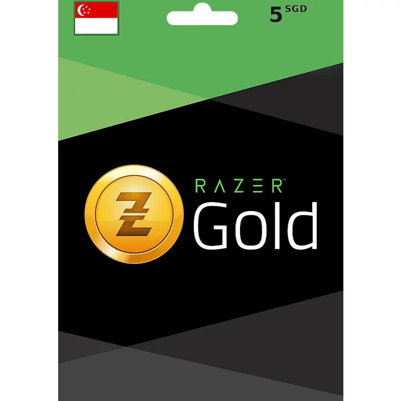 Buy Razer Gold 5 SGD | Instant Delivery | Best Price 2026