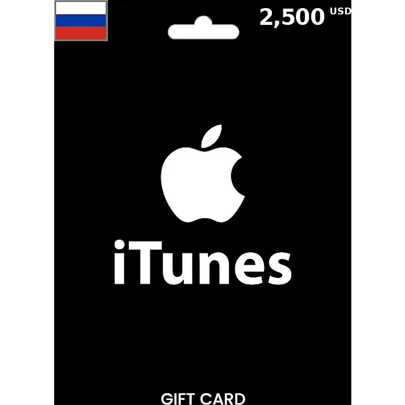 Buy App Store & iTunes Gift Card 2500 USD RUSSIA - Instant Delivery | Aussui