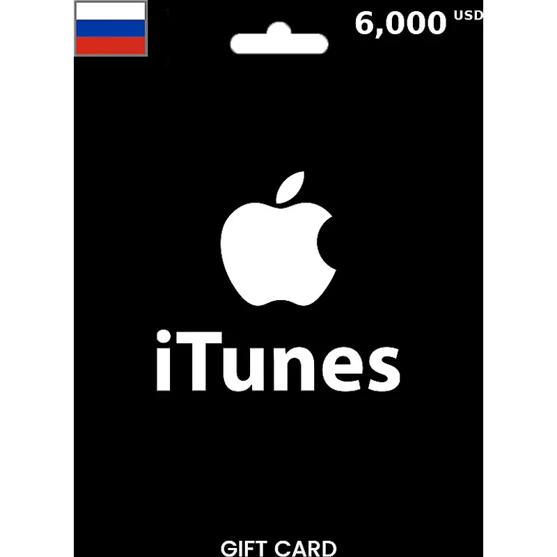 Buy App Store & iTunes Gift Card 6000 USD RUSSIA - Instant Delivery | Aussui