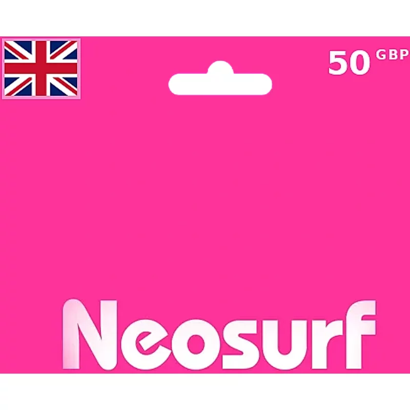 Buy Neosurf Gift Card 50 GBP | Instant Delivery