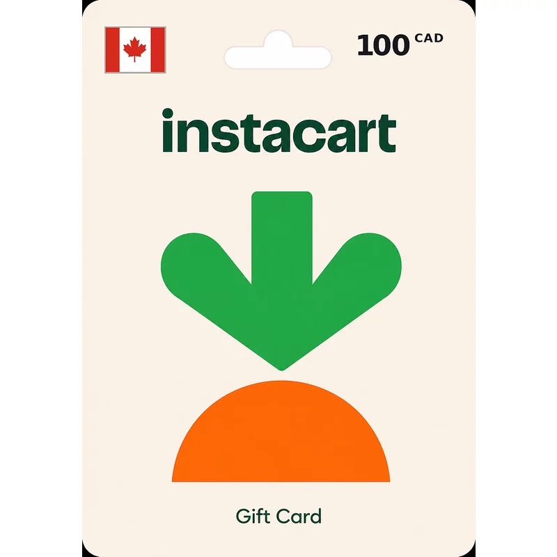 Instacart Gift Card 100 CAD (Canada) โ Instant Code | Aussui