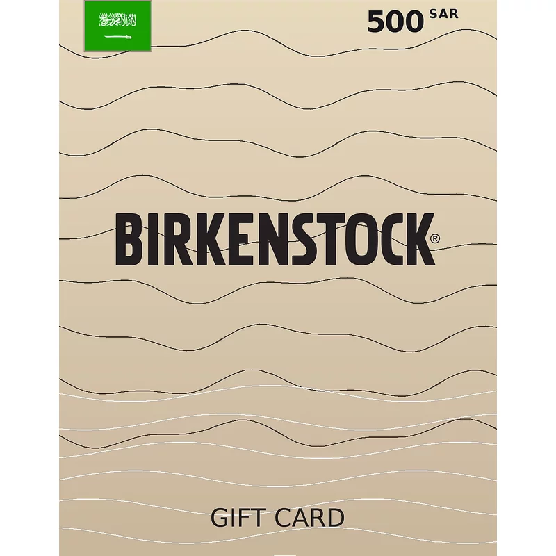 Birkenstock Gift Card 500 SAR (KSA) – Instant Code | Aussui
