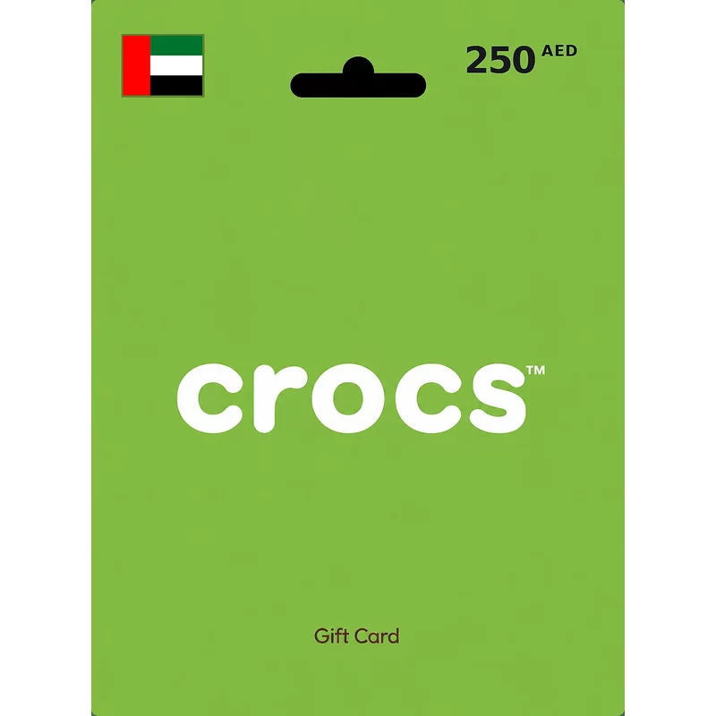 Buy Crocs Gift Card 250 AED | Instant Delivery | Best Price