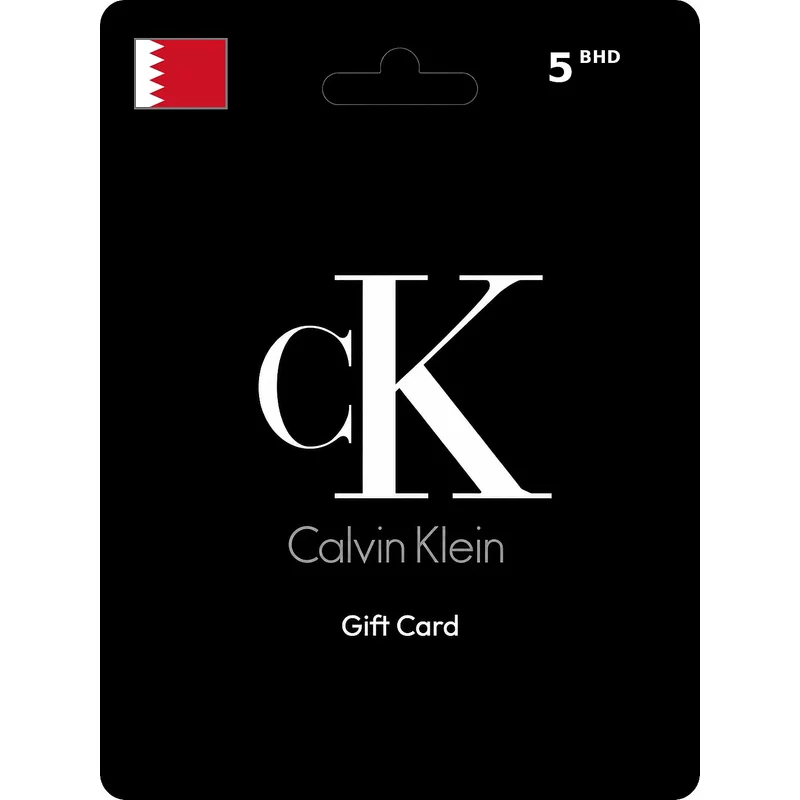 Buy Calvin Klein Gift Card 5 BHD BAHRAIN - Instant Delivery | Aussui