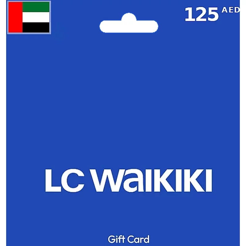 Buy LC Waikiki Gift Card 125 AED UNITED ARAB EMIRATES - Instant Delivery | Aussui