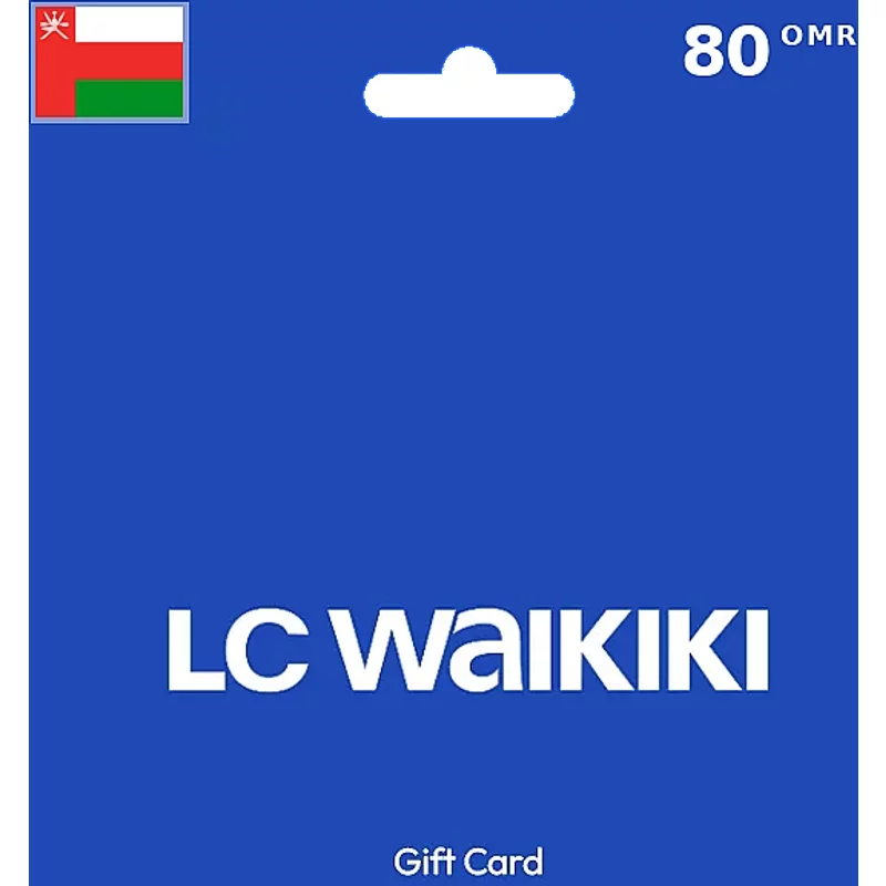 Buy LC WAIKIKI Gift Card 80 OMR OMAN - Instant Delivery | Aussui