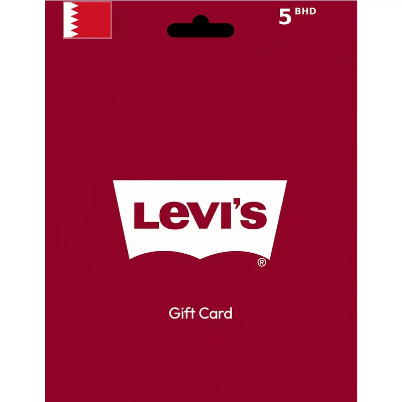 Buy Levi's Gift Card 5 BHD BAHRAIN - Instant Delivery | Aussui