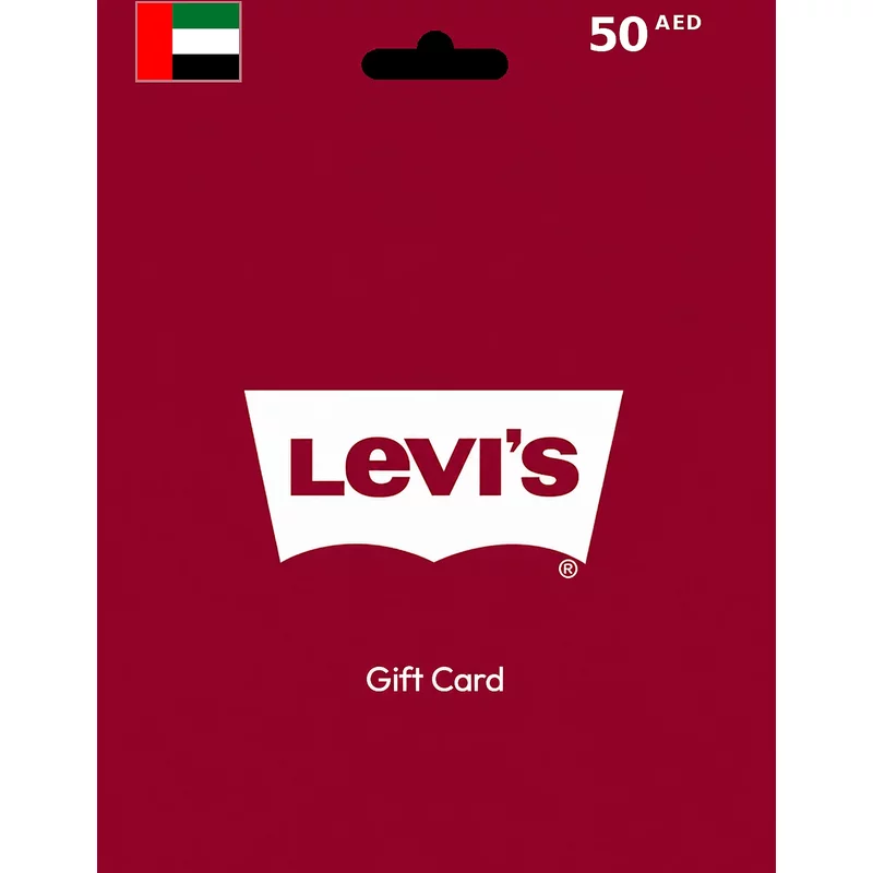 Buy LEVI'S Gift Card 50 AED UNITED ARAB EMIRATES - Instant Delivery | Aussui