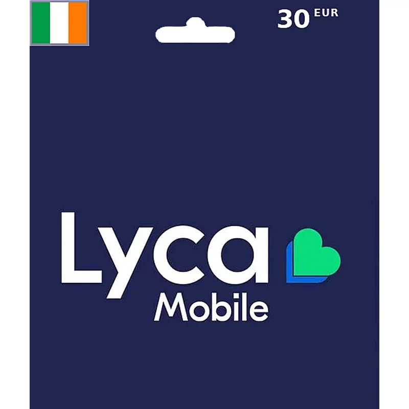 Buy Lycamobile Gift Card 30 EUR IRELAND - Instant Delivery | Aussui