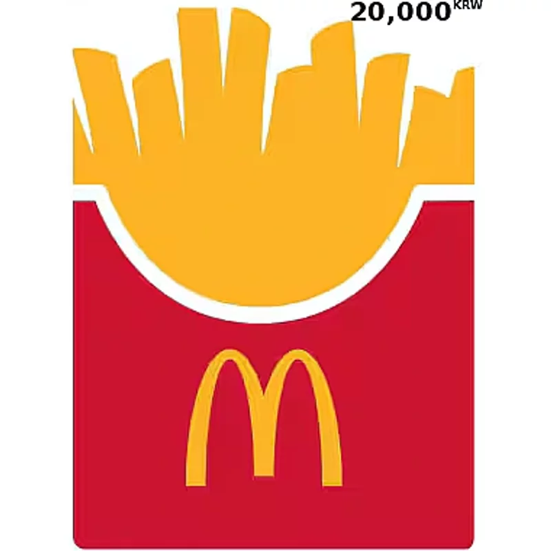 Buy McDonald's Gift Card 20000 KRW KOREA - Instant Delivery | Aussui