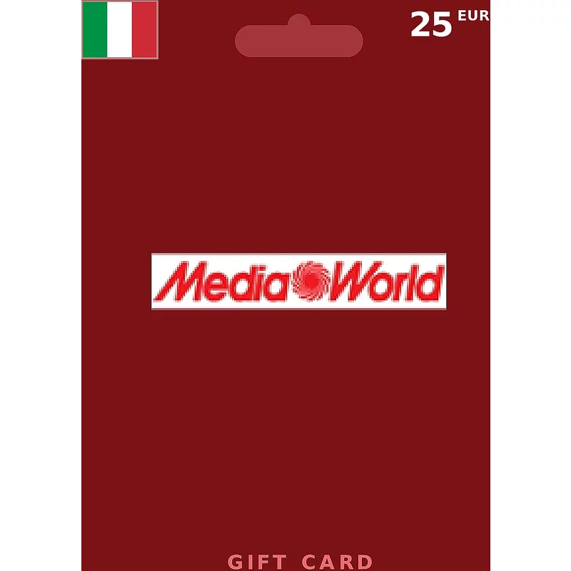 Buy Media World Gift Card 25 EUR ITALY - Instant Delivery | Aussui