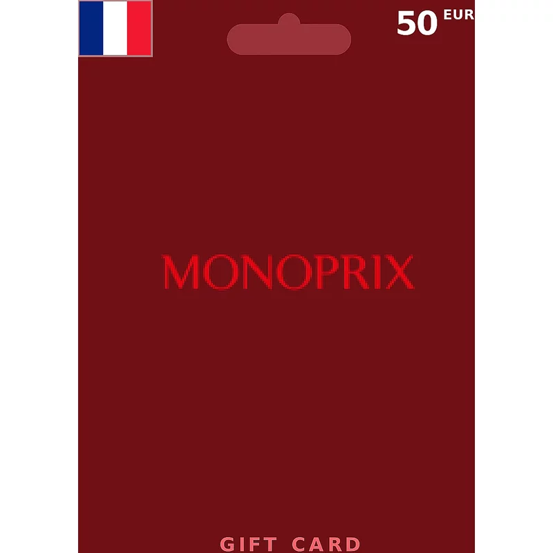 Buy MONOPRIX Gift Card 50 EUR FRANCE - Instant Delivery | Aussui